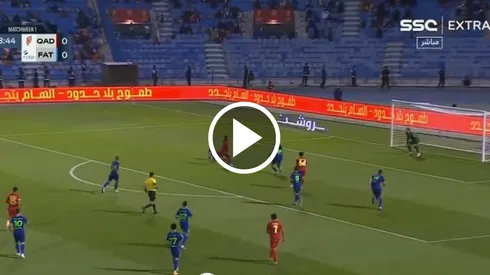 Julián Quiñones marcó su primer gol en Arabia Saudita