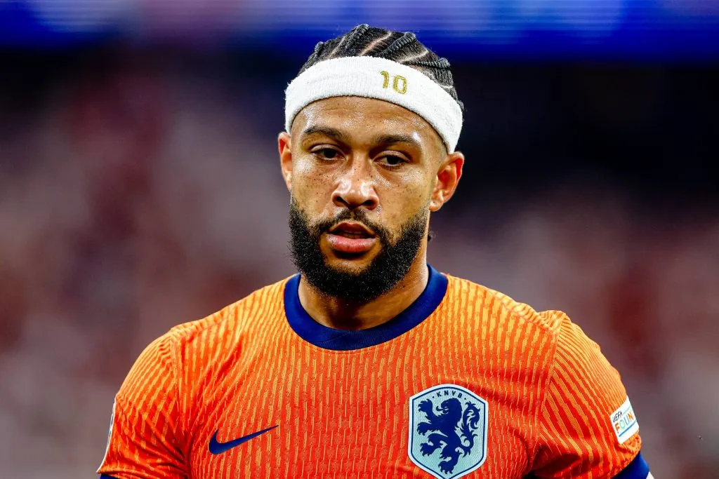 Memphis Depay no consiguió destacar en la Eurocopa (IMAGO)