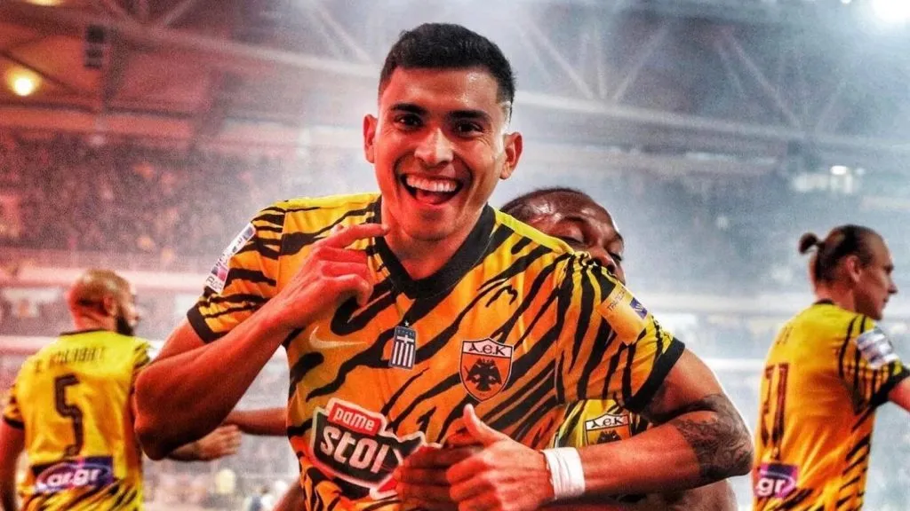 Orbelín Pineda sueña con fichar por los Rayados [Foto: AEK]