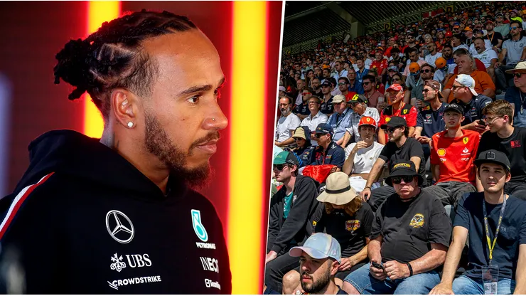 Lewis Hamilton se pronunció en defensa de los fans de la F1