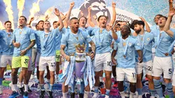 Los jugadores de Manchester City festejan la anterior adquisición.