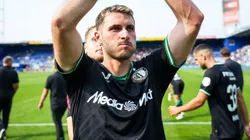 Santiago Giménez viene de anotar un doblete en la más reciente victoria de Feyenoord