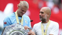 Pep Guardiola habló maravillas de Erling Haaland
