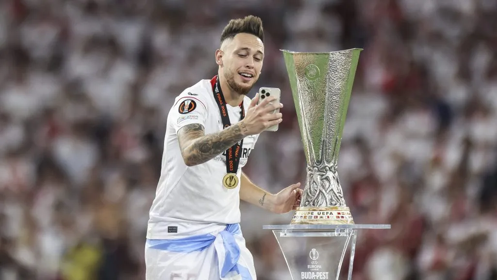 Lucas Ocampos, el campeón de Europa que obsesiona a la directiva y Demichelis [Foto: Getty]