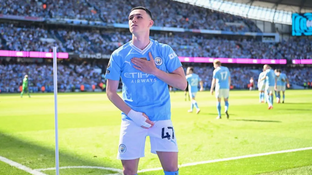 Phil Foden marcó el camino del City campeón de la última Premier [Foto: Getty Images]