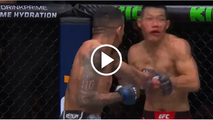 UFC 305 entregó uno de los mejores nocauts del año de la mano del brasileño Carlos Prates.