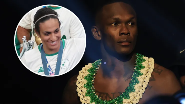 Israel Adesanya se disculpó con Imane Khelif por sus dichos agresivos.