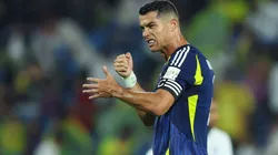 El portugués no ocultó su enfado tras una de las anotaciones de Al-Hilal.