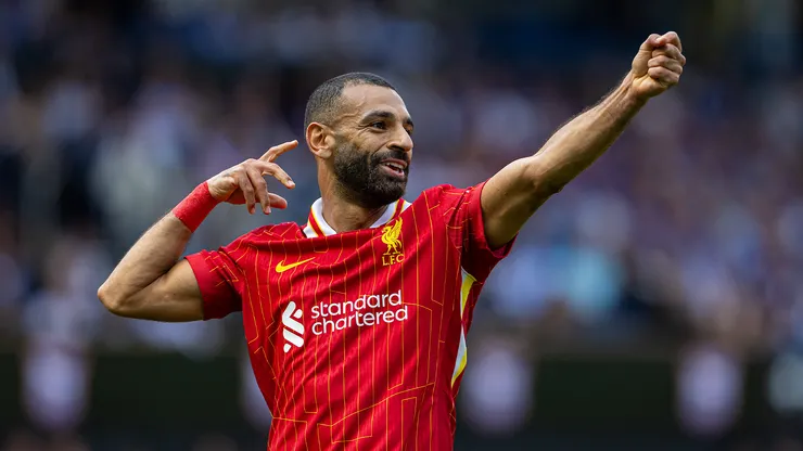 Mohamed Salah convirtió en la victoria sobre Ipswich Town