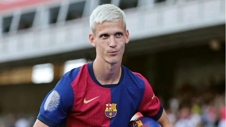 Dani Olmo Barcelona, AUGUST 12, 2024 - Football / Soccer : Spanish Joan Gamper Cup match between FC Barcelona, Barca 0-3 AS Monaco at the Estadi Olimpic Lluis Companys in Barcelona, Spain. Noxthirdxpartyxsales PUBLICATIONxNOTxINxJPN 263356200