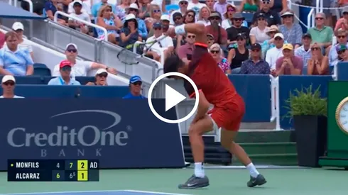 Carlos Alcaraz perdió los papeles en Cincinnati