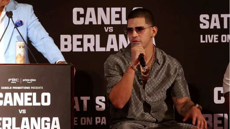 Edgar Berlanga se está jugando todo en su pelea ante Canelo Álvarez.
