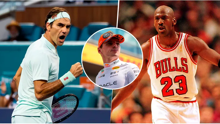 Pusieron a Max Verstappen a la altura de Roger Federer y Michael Jordan