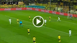 Leo Fernández se luce en Peñarol