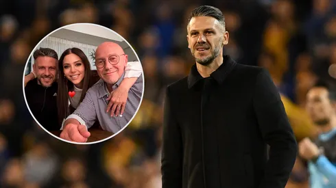 Martín Demichelis, listo para partir hacia México.