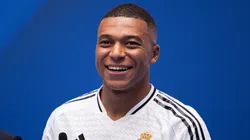 Mbappé no puede ocultar su alegría.