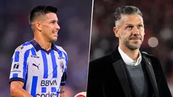 La decisión que tomó Rayados para complacer a Martín Demichelis ante la salida de Maxi Meza