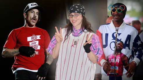 Red Hot Chili Peppers, Billie Eilish y Snoop Dogg dijeron presente en la ceremonia de clausura de París 2024