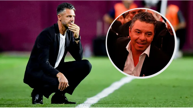 Demichelis recibe misiva de su par Marcelo Gallardo.