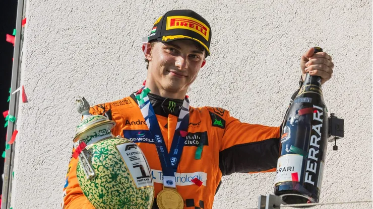 Oscar Piastri ganó el Gran Premio de Hungría