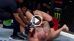 Serghei Spivac consiguió un gran sometimiento sobre Marcin Tybura en UFC Fight Night.