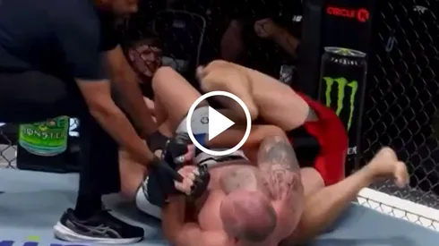 Serghei Spivac consiguió un gran sometimiento sobre Marcin Tybura en UFC Fight Night.