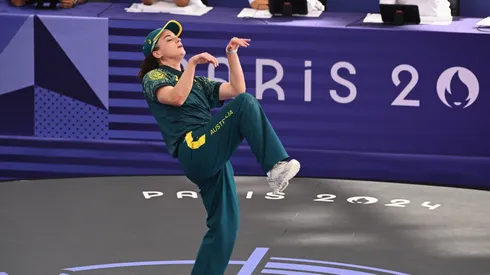 Rachael Gunn fue la participante más veterana en breaking