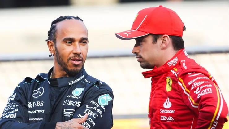 Lewis Hamilton y Charles Leclerc serán compañeros en Ferrari
