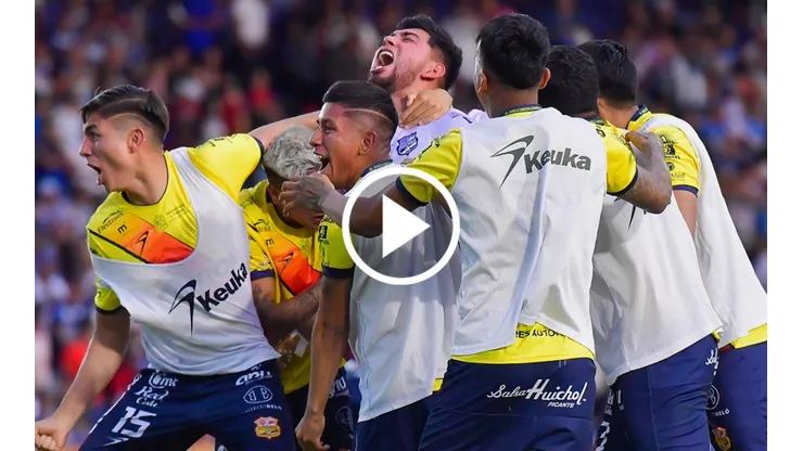 Festejo tras el gol de Ramírez.