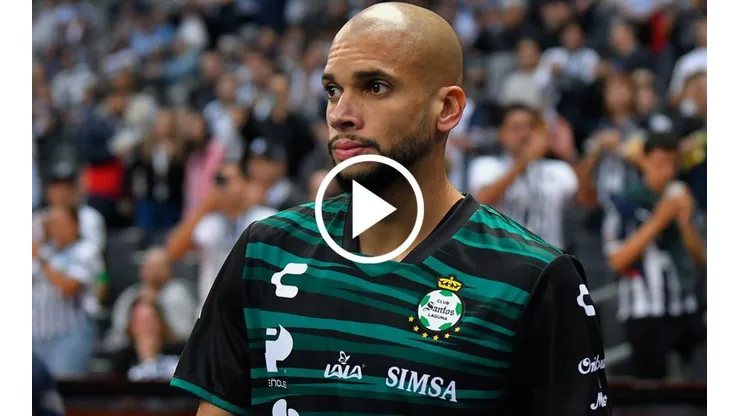 Así fue el polémico gol que le anularon a Doria frente a Rayados por el Clausrua 2023