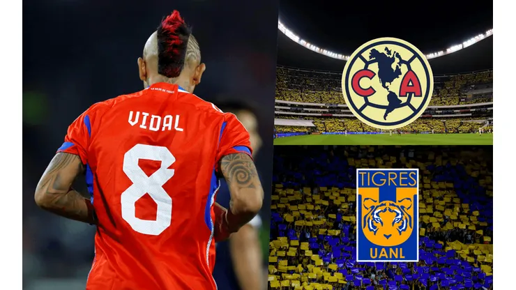 ¿Arturo Vidal cambia América por Tigres UANL?