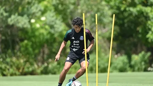 Entrenamiento selecci�n nacional de M�xico
