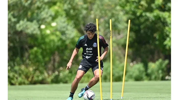 Entrenamiento selecci�n nacional de M�xico