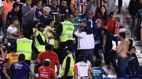 Así fue el conato de bronca en Atlético de San Luis vs. América