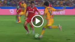 Lainez fue clave en el primer gol ante Toluca