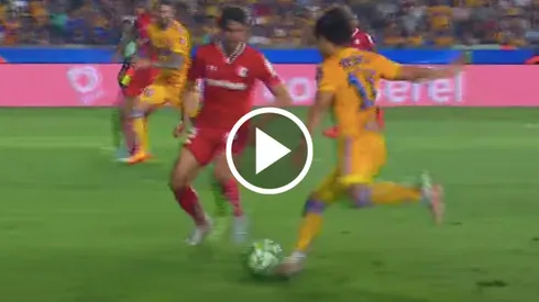 Lainez fue clave en el primer gol ante Toluca