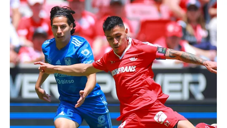 La postal del partido más reciente entre Tigres UANL y Toluca.