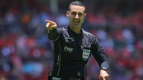 César Arturo Ramos durante un partido en Toluca.