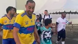 Walter Gaitán disputó el Clásico de Leyendas