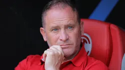 Andrés Lillini durante el partido ante Toluca.