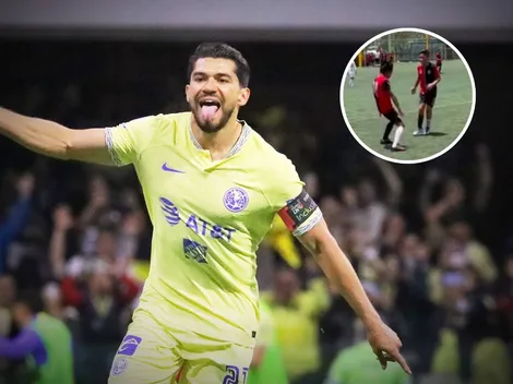 VIDEO | Niño se hace VIRAL por festejar como Henry Martín