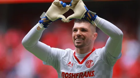 Tiago Volpi, portero del Toluca.