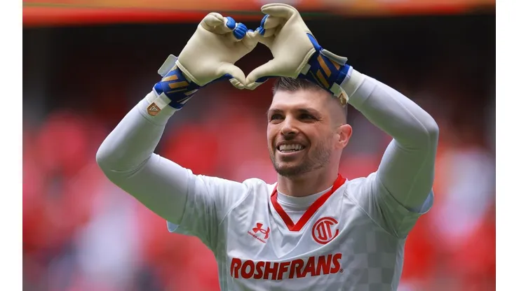 Tiago Volpi, portero del Toluca.