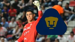 Hugo González durante un partido del Necaxa.