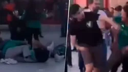 Aficionados del León golpeados en Tijuana.