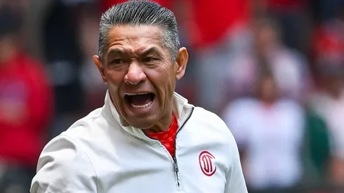 Ignacio Ambriz, DT de Toluca.