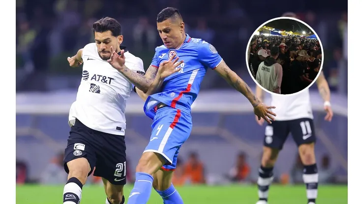 Multitudes afuera del Azteca por culpa del FAN ID para ver Cruz Azul vs. América