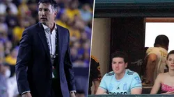 Siboldi y Samuel García en el Universitario.