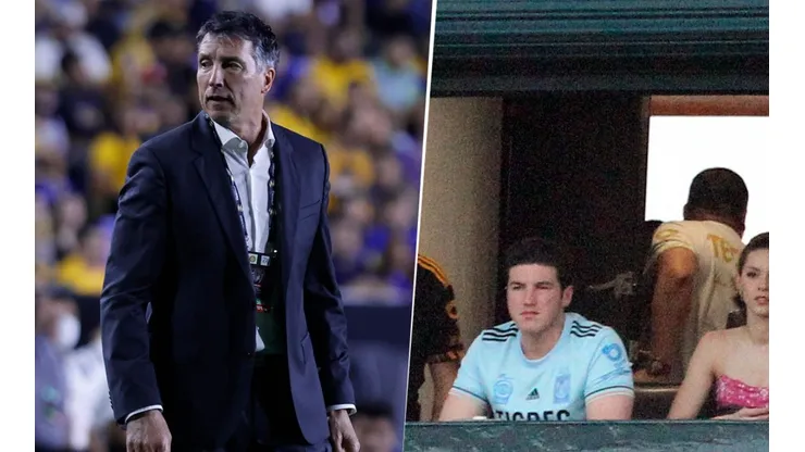 Siboldi y Samuel García en el Universitario.