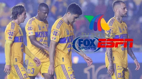 El plantel de Tigres tras perder con Mazatlán.